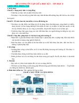 Đề cương ôn tập Giữa kì 1 Tin học 8 năm 2024–2025 trường THCS Lê Quang Cường (Bà Rịa Vũng Tàu)